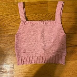 Zara knitted tank top